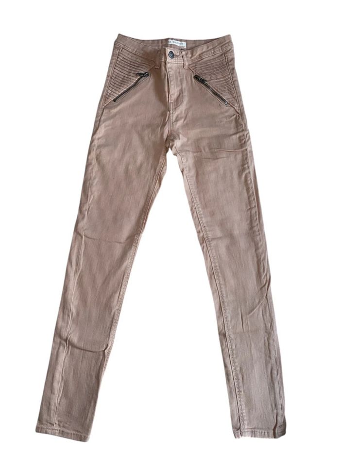 Jeans skinny rose taille 34
