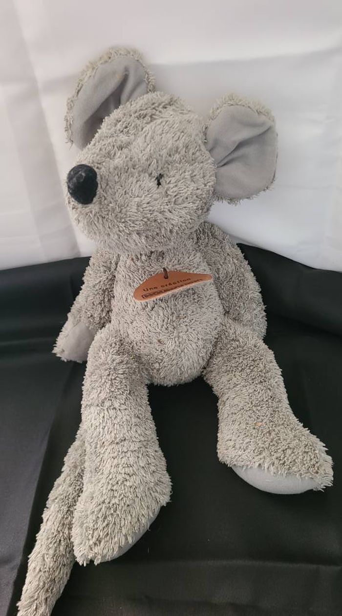 Souris grise une création NOUNOURS doudou - photo numéro 2