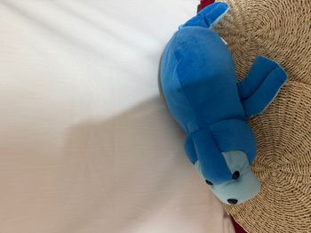 Peluche otarie phoque bleu