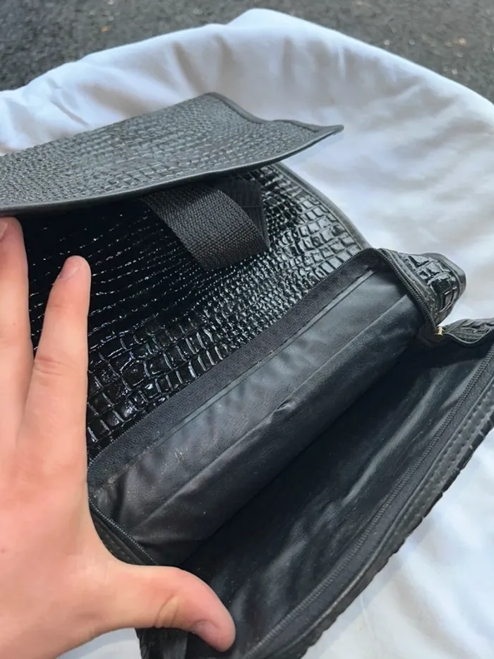 Pochette en cuir vintage - photo numéro 11