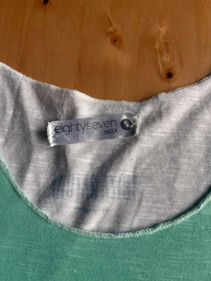 Débardeur Ibiza vert clair oversize été - photo numéro 7