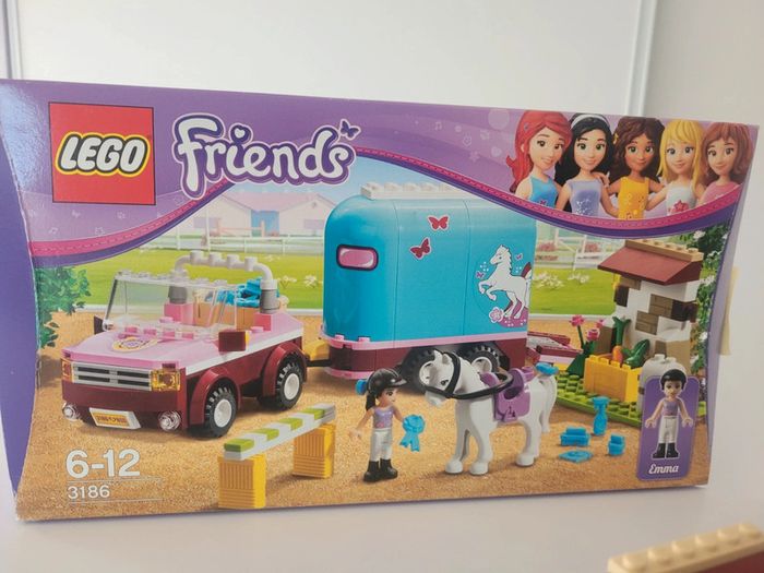 lego friend 3186 la remorque à chevaux - photo numéro 2