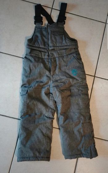 Pantalon salopette ski enfant 4 ans