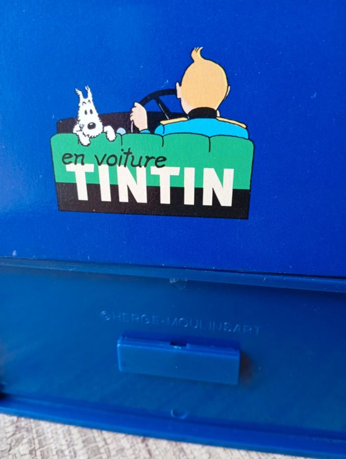 En voiture Tintin l'oreille cassée Hergé moulinsart - photo numéro 7