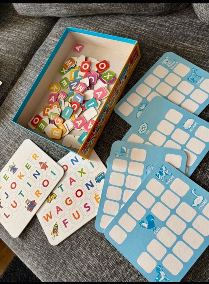 Jeu Les Mots 4-6 ans Nathan en très bon état - photo numéro 2