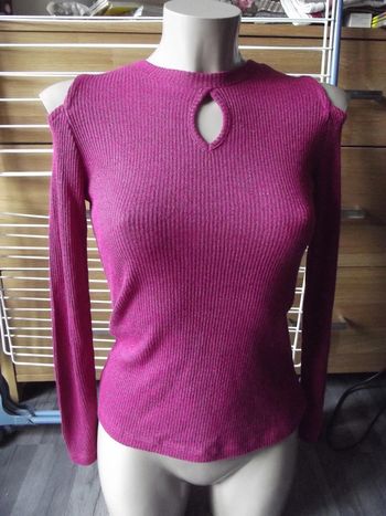 haut épaules dénudées cache cache 36 neuf