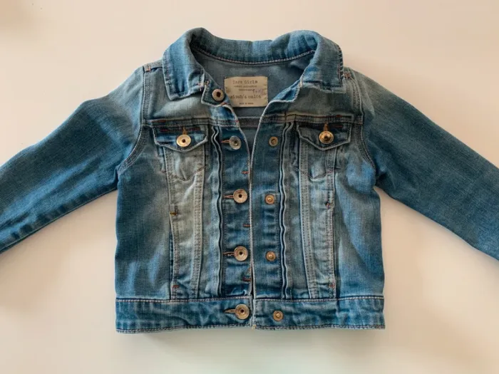 Veste en jean fille 4 ans Zara
