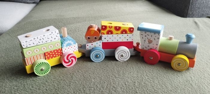 Petit train en bois