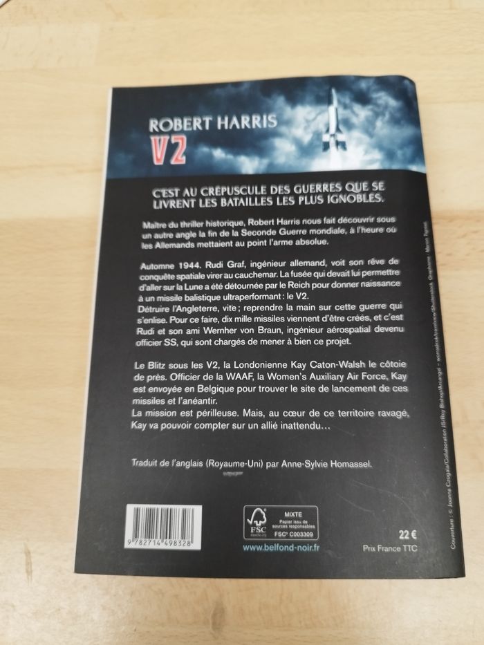 ROBERT HARRIS V-2 - photo numéro 2