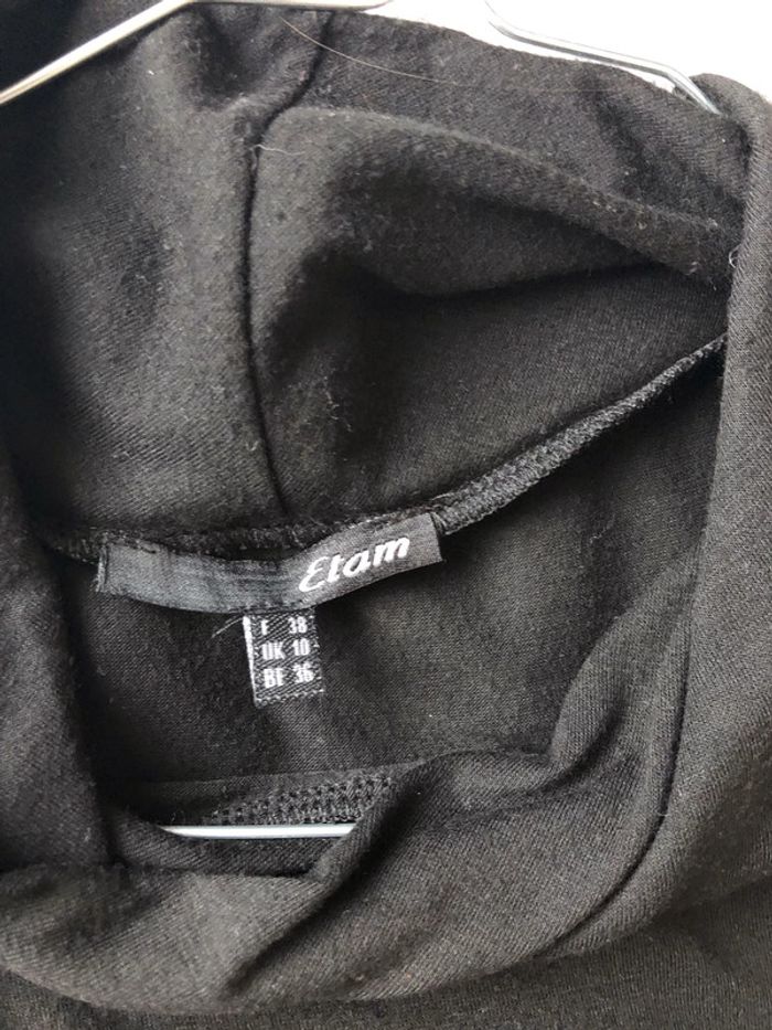 Robe noire etam 36/38 maternité - photo numéro 3