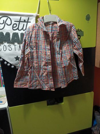Chemise 2 ans h et m