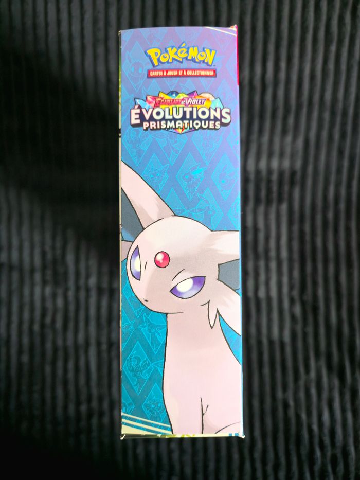Coffret Collection Pokémon - Figurine Évolutions Prismatiques EV8.5 Neuf & Scellé - photo numéro 5