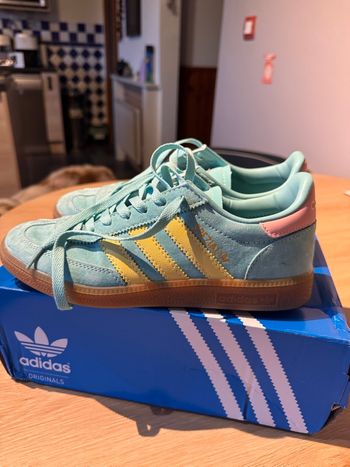 Adidas Spezial pastel – bleu/jaune/rose – neuves