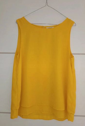 Blouse jaune femme t.L