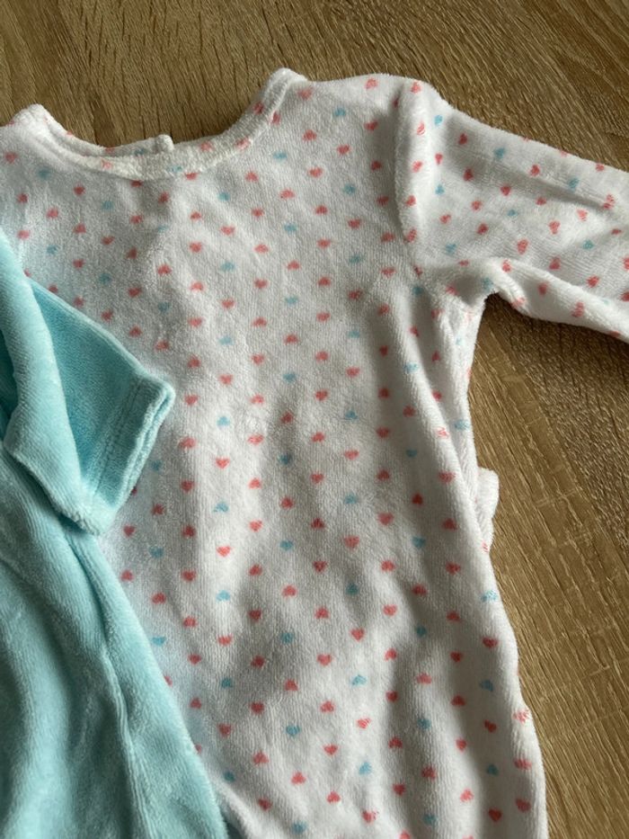 Lot pyjamas velours - photo numéro 3