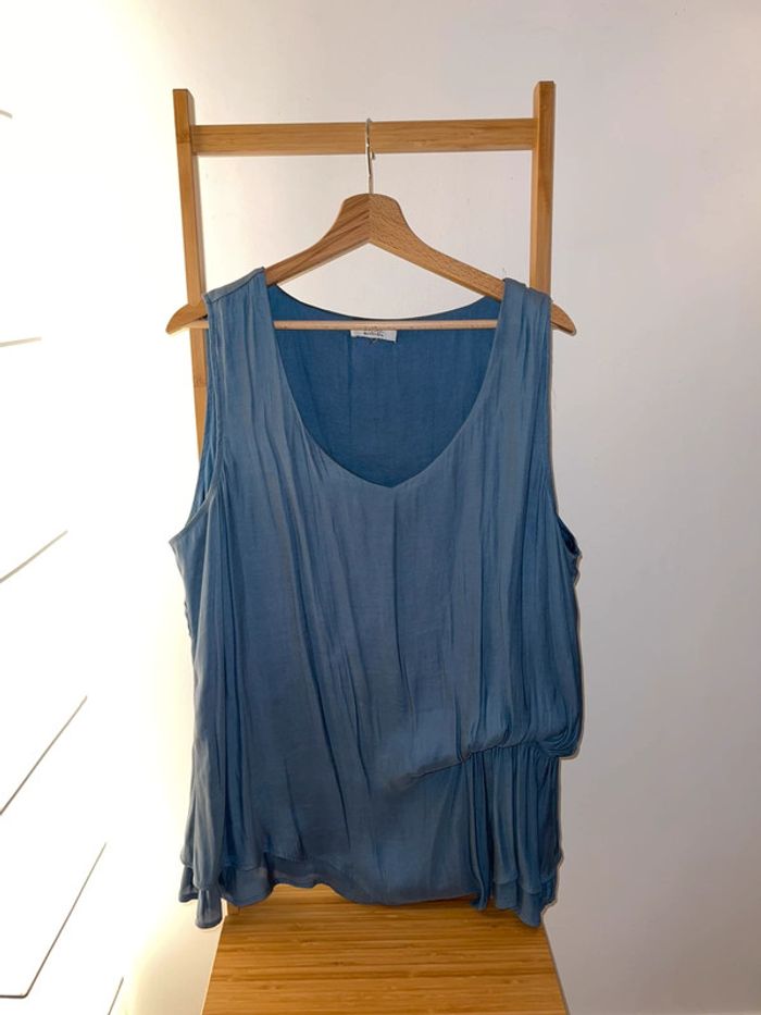 Tunique doublée en soie