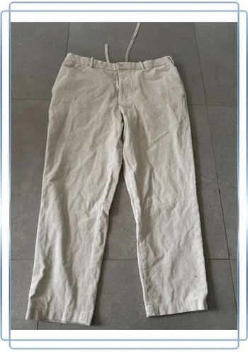 Pantalon crème pour homme, très bon état,48x98cm