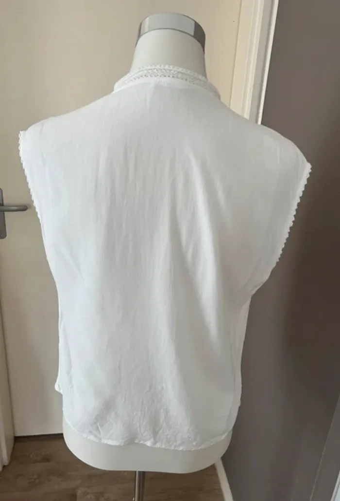 Almae blouse haut top blanc taille 3/40 Excellent état - photo numéro 4