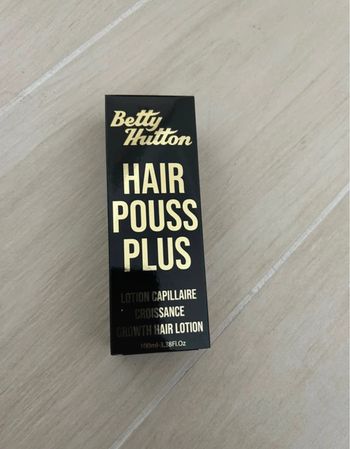 Lotion hair Pouss plus de Betty Hutton/ lotion de croissance capilaire