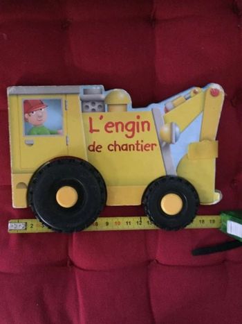 Livre L'engin de chantier