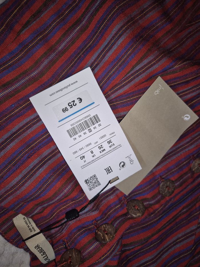 Pantalon violet pull&bear - photo numéro 3