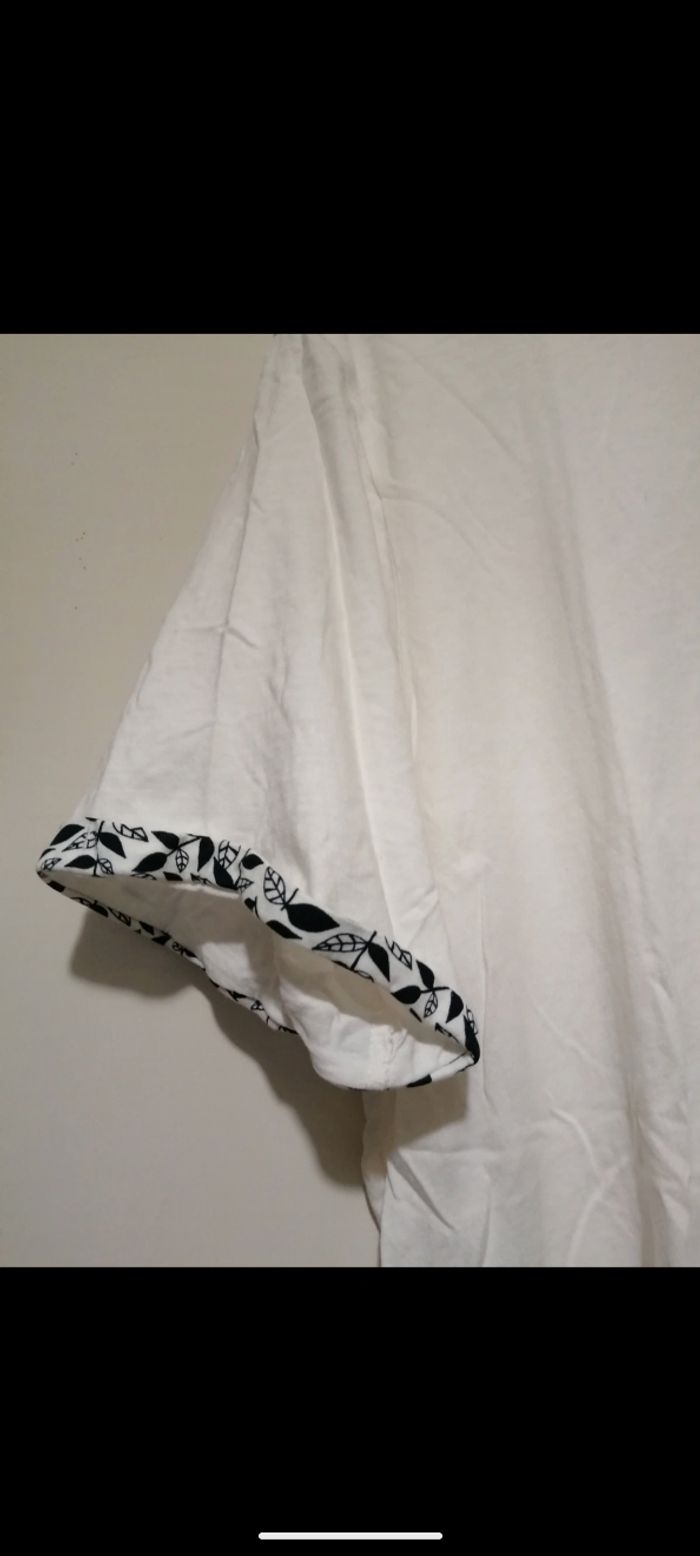 Tee shirt Kiabi blanc. Taille 44/46 - photo numéro 3