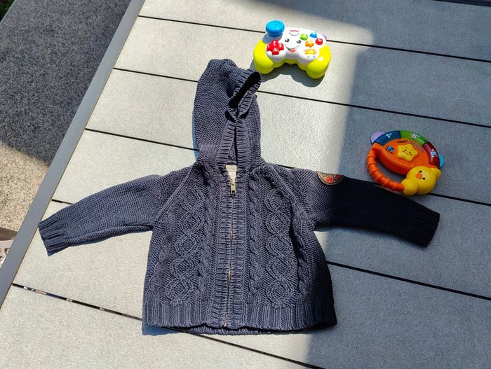 Gilet garçon 3 mois Grain de blé