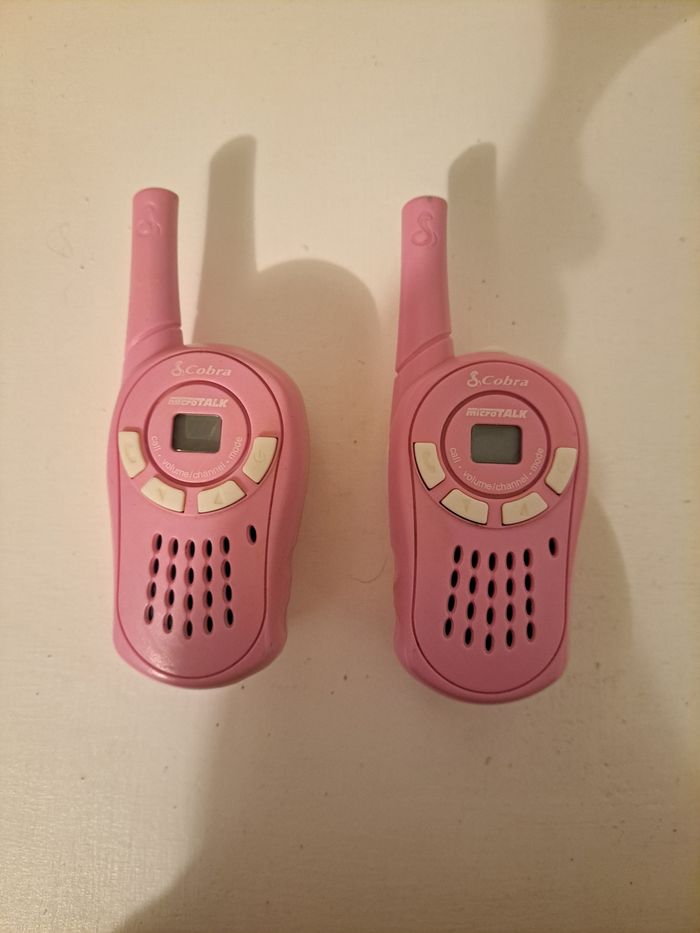 Talkies-walkies cobra mini rose