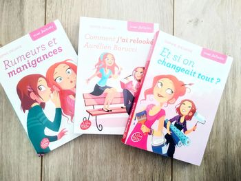 Lot de 3 livres Signé Juliette de Sophie Dieuaide