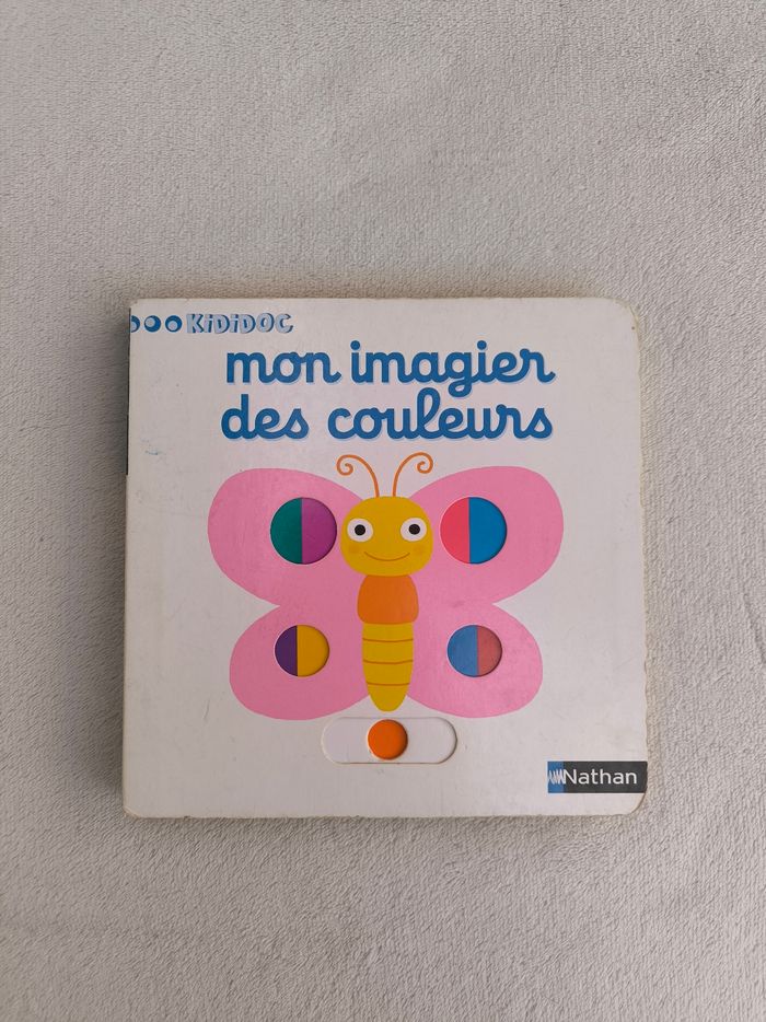 Livre Kididoc Mon imagier des couleurs Nathan - photo numéro 2