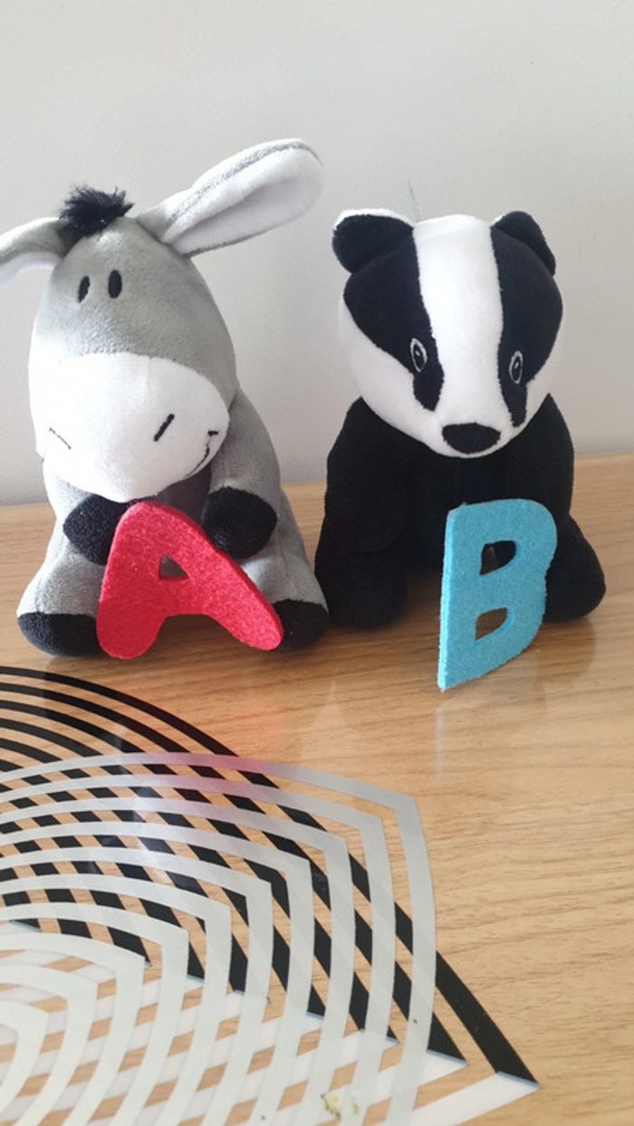 Peluche alphabet