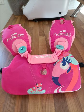 Bouée brassard nabaiji rose Flamand rose 15-30kg