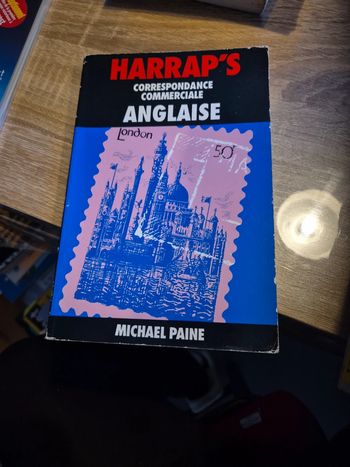 Livre correspondance commerciale anglaise