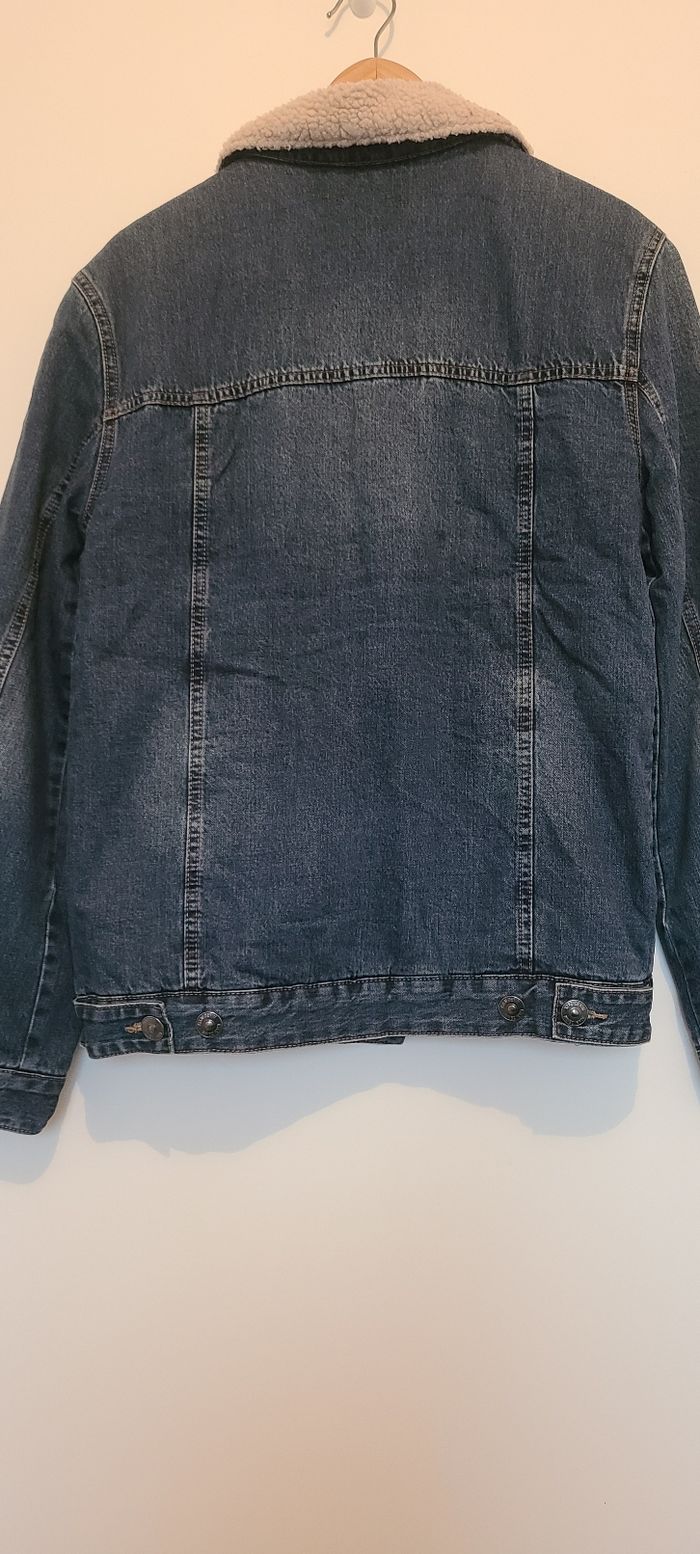 Veste jeans fourrée - photo numéro 2