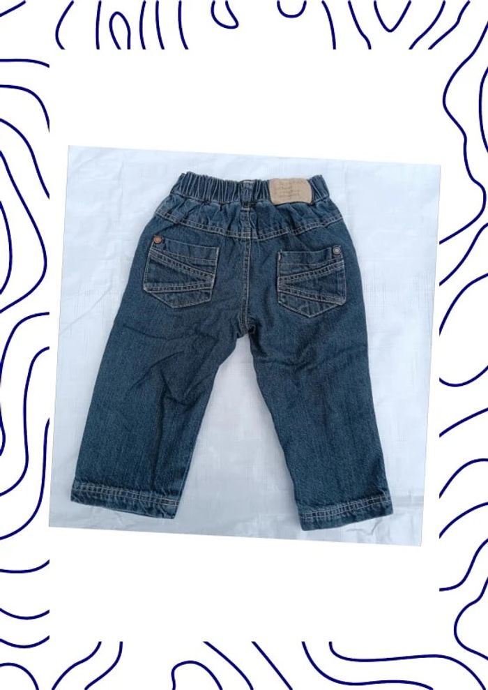 Jeans 12 mois P'tit bisou - photo numéro 3