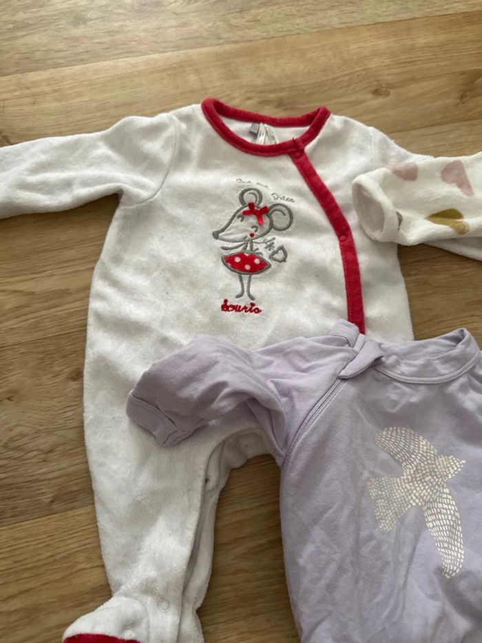 Lot pyjama 1 mois - photo numéro 2