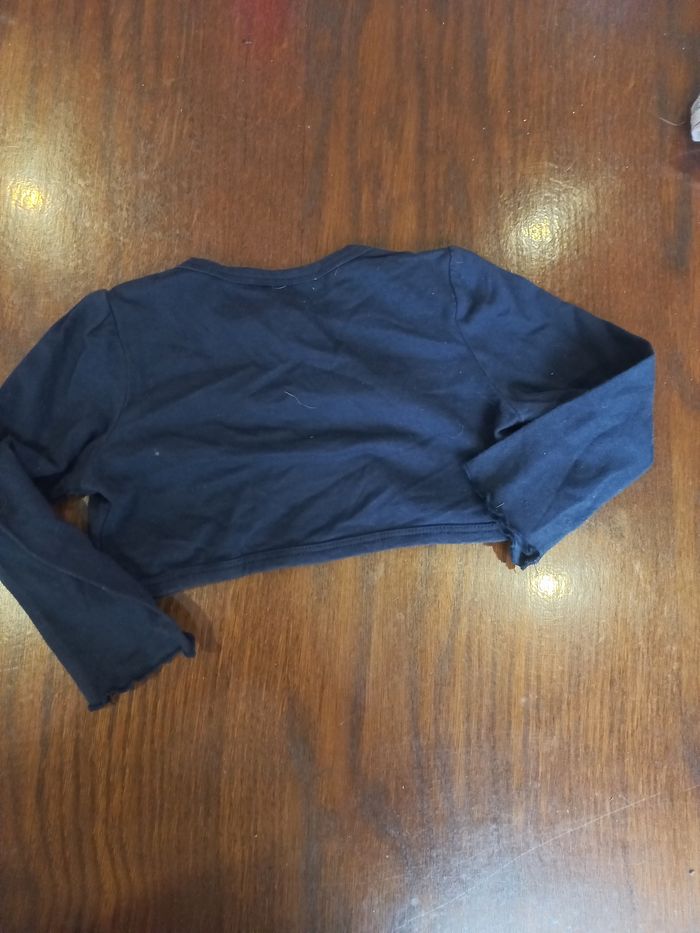 Boléro bleu foncé c&a 18mois 80cm - photo numéro 2