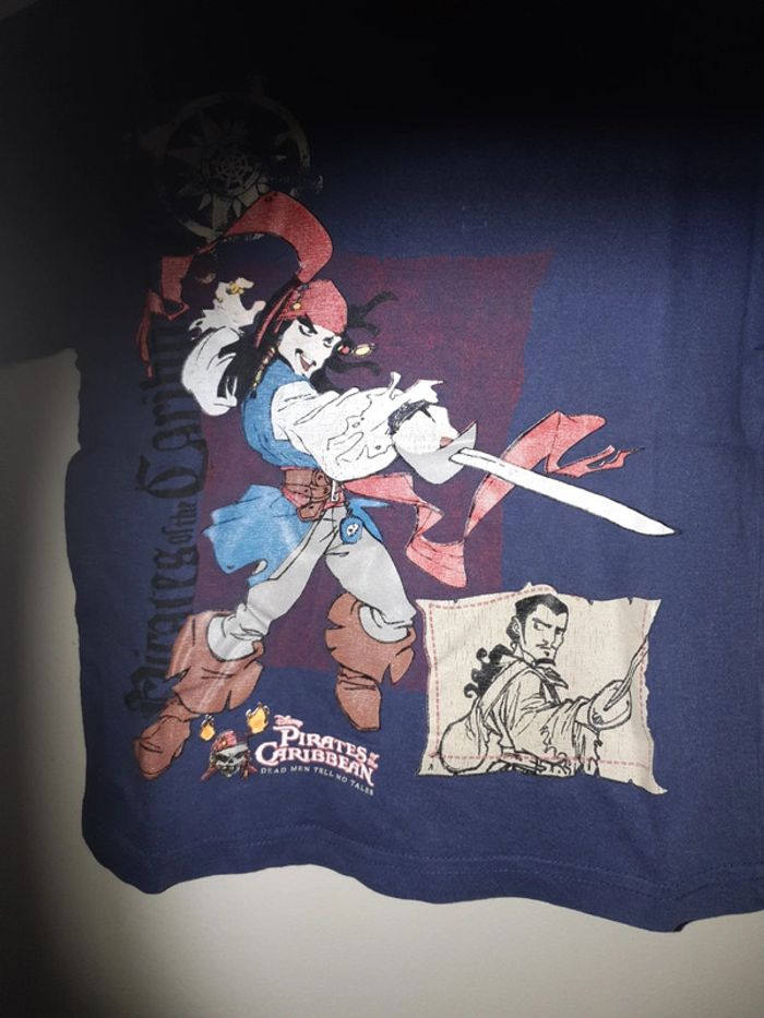 T shirt pirates des Caraïbes - photo numéro 2