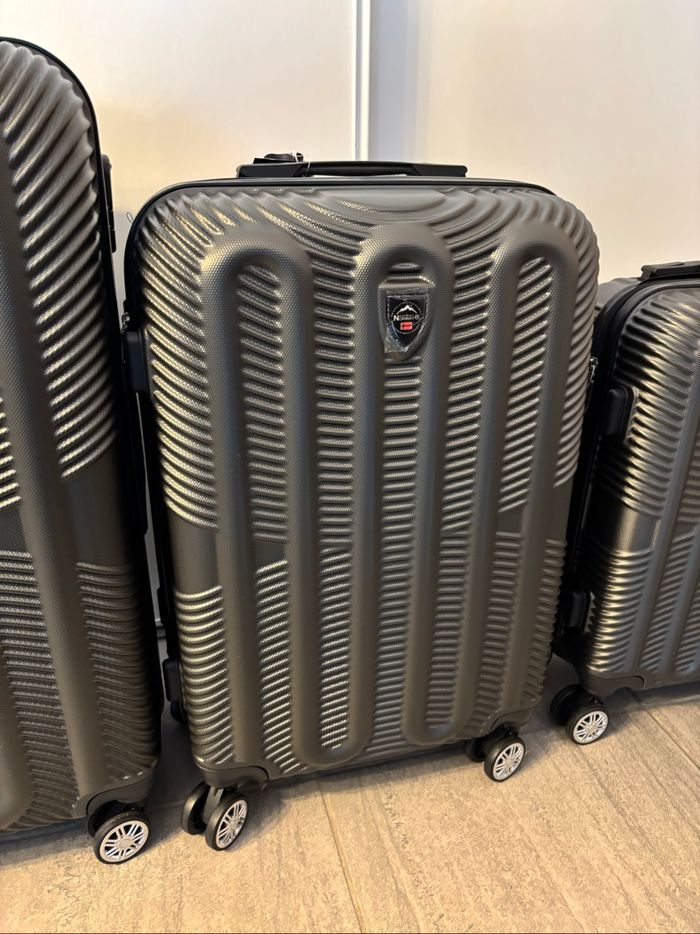 Lot de 3 valises grises Geographical Norway - photo numéro 5