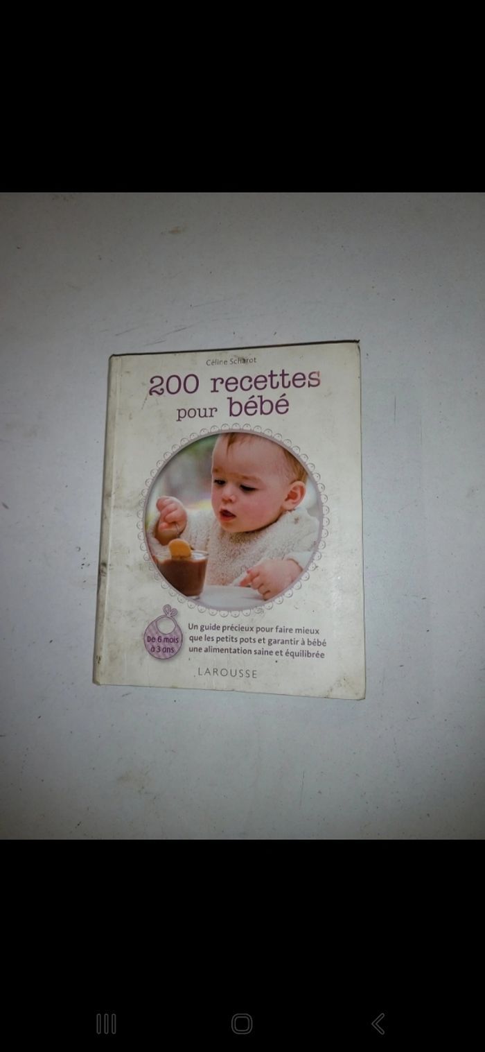 200 recettes pour bébé