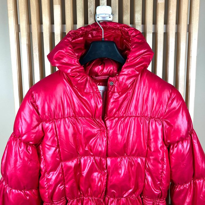 Parka Doudoune anorak fourrée rose fille 14 ans okaidi excellente état - photo numéro 2