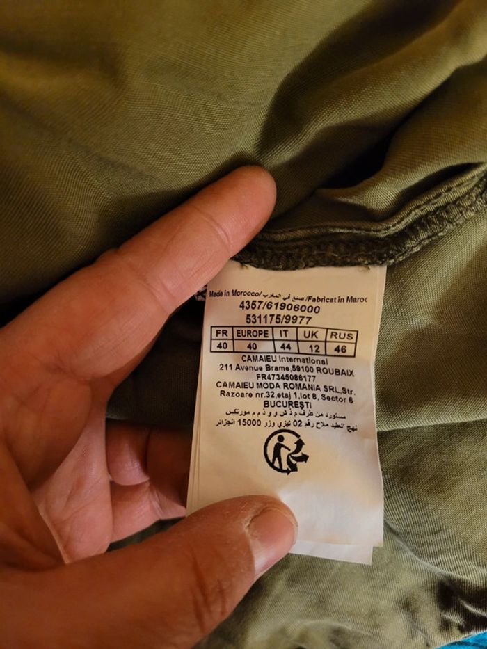 Chemise camaïeu - photo numéro 4
