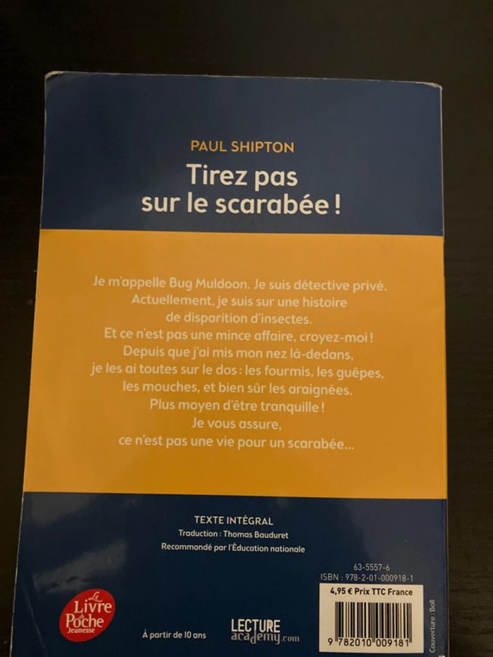 Livre. Ne tirez pas sur le scarabée ! - photo numéro 2