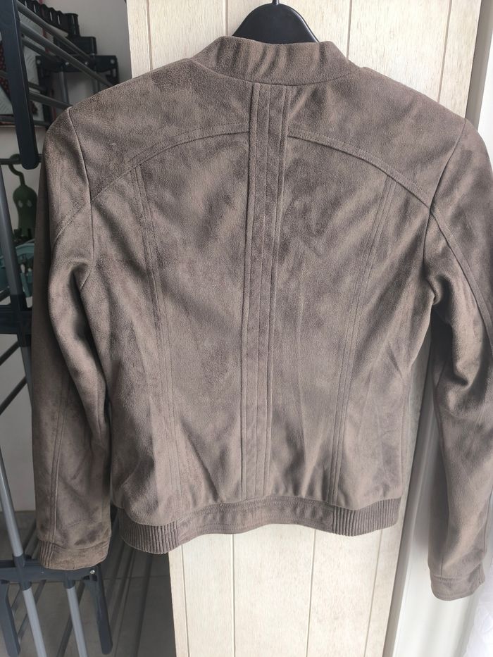 Veste/blouson doublé touché doux - photo numéro 4