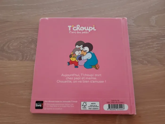 Livre T'choupi dort chez papi et mamie - photo numéro 4