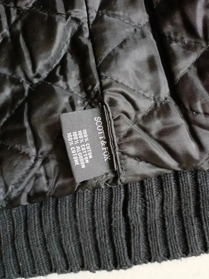 Gilet doublé polaire Scott and Fox product XL noir - photo numéro 8