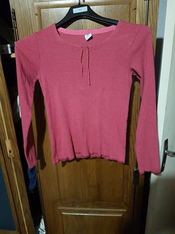 Polo fille petit bateau taille 14 ans