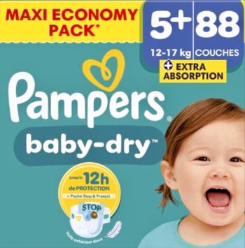 Pampers taille 5+ couches