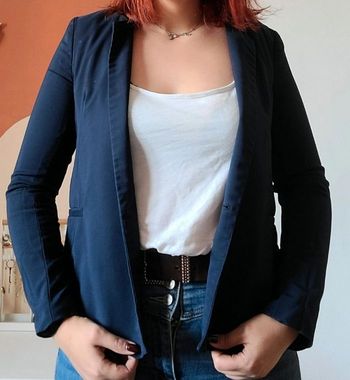 Blazer bleu marine - Stradivarius 🎵 - T38