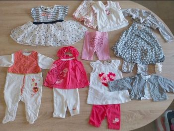 Lot 3 mois fille été mi saison